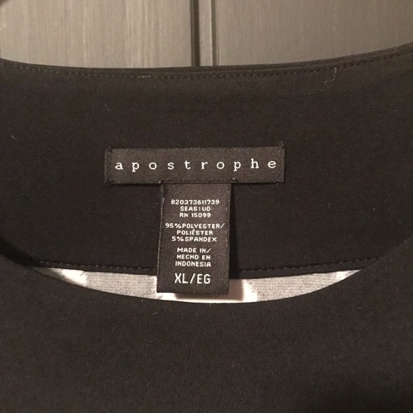 Apostrophe Zebra Print Top - Picture 3 of 6